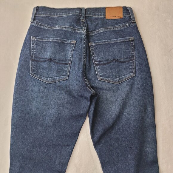 Lucky Brand Olivia Skinny Women's Dark Wash Denim Jeans Size 2/26 - Picture 4 of 12